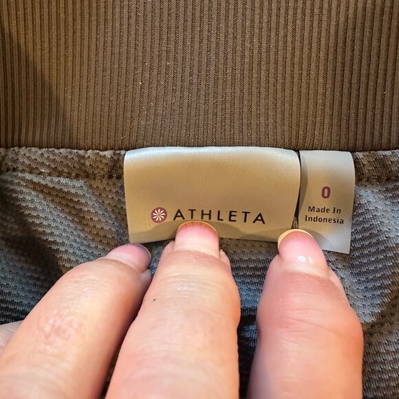 Athleta Gray Modern Metro Midtown Skort Tennis Running Hiking Size 0 - Picture 8 of 10
